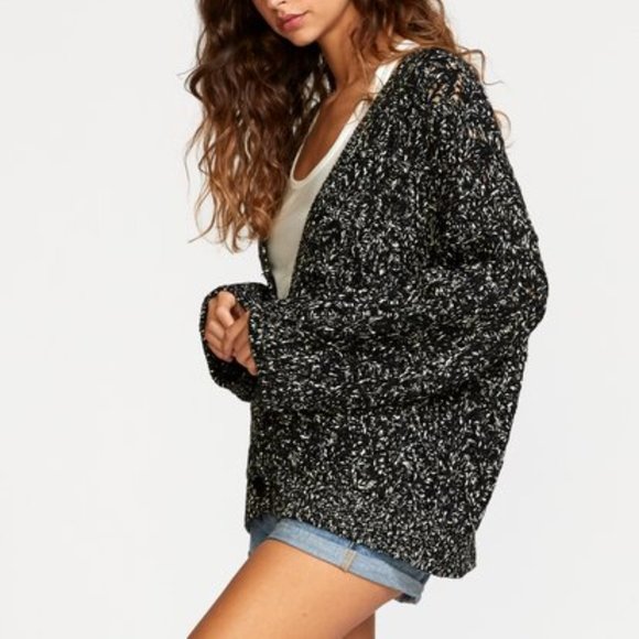 RVCA Brody Oversized Cardigan - Picture 3 of 6